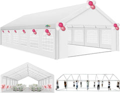 COBIZI Heavy Duty Carport Tragbare Garage 10'X20' Car Canopy Shelter