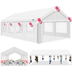COBIZI 13x26 Heavy Duty Canopy Tent, Party Wedding Tent with Removable Sidewalls