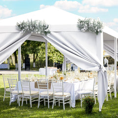 HOTEEL Party Tent 10x30 Canopy Tents for Parties with 8 Removable Sidewalls, Waterproof Outdoor Tent for Weddings and Events