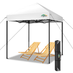 HOTEEL 6.5x6.5 FT Pop up Canopy, Waterproof Commercial Canopy Tent,Outdoor Garden Gazebo, with Carry Bag