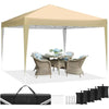 HOTEEL 10'x10' Pop up Canopy Tent, Outdoor Instant Commercial Tents, Shade Shelter Gazebo,for Backyard Parties Event