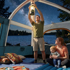 COBIZI 10 Person Camping Tent, Instant Setup 3 Minutes Large Family Tent with Removable Awning, Waterproof 2 Room Tent with UV Protection & Windproof, Spacious Portable Cabin Tent for Camping, Hiking, Family Trips, Backyard