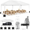 HOTEEL 10'x10' Pop up Canopy Tent, Outdoor Instant Commercial Tents, Shade Shelter Gazebo,for Backyard Parties Event