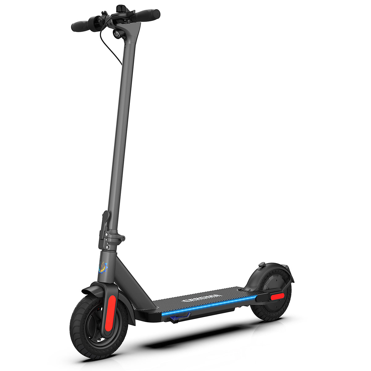 Caroma Foldable Electric Scooter for Adults 500W(Peak 819W) Motor, 20 mph Max Speed, and 25 Miles Max Range, Portable and Lightweight, E-Scooter for Adults, Gray