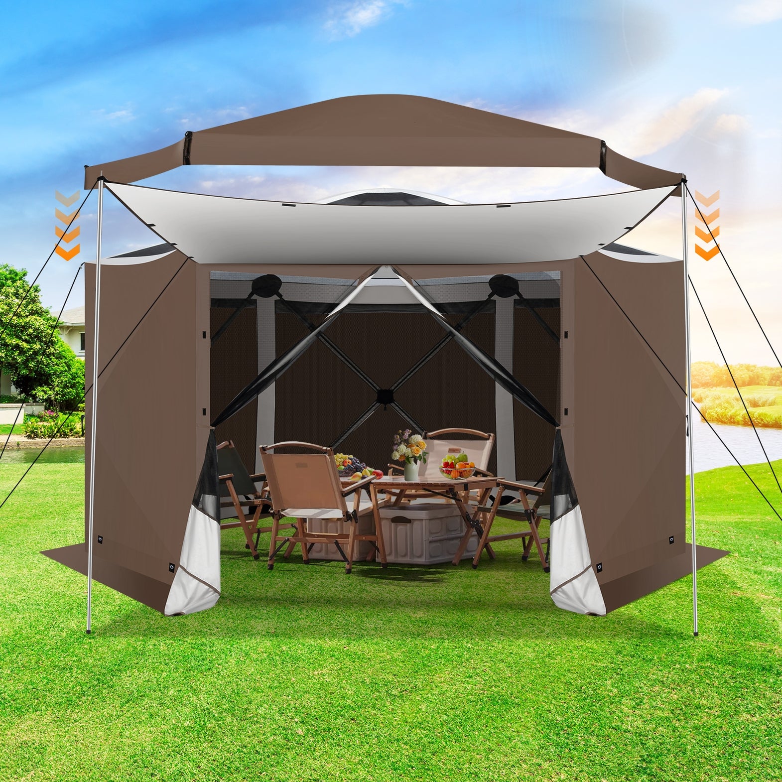 Cozy house bell tent 8-10人用 引取可能な方