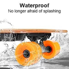 ACESHIN Electric Skateboard for Adults with Wireless Remote, 8 Layers Maple Electric Skateboard, 350W Electric Longboard for Youths
