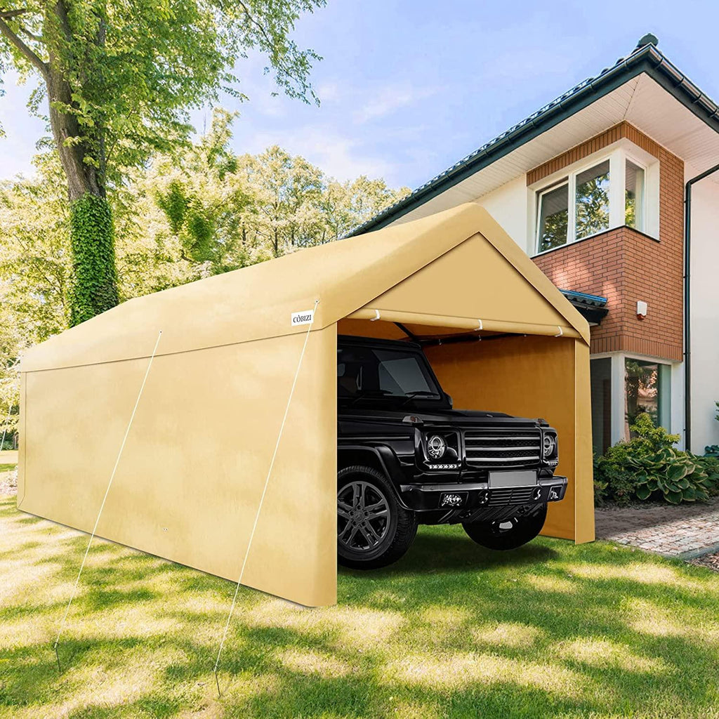 Portable Carport Home Depot Carport Canopy COBIZI 12x20ft Carport