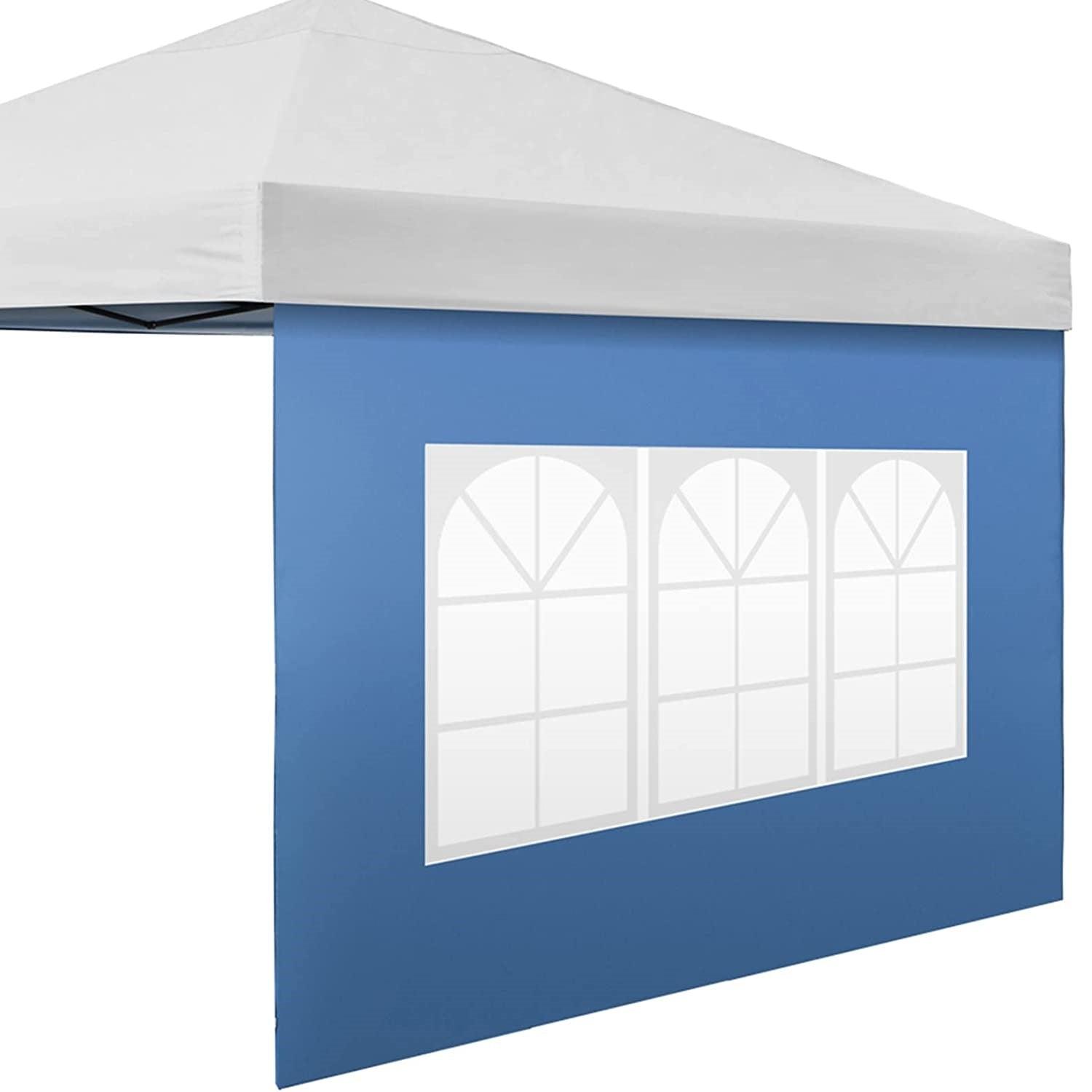 COBIZI Pop Up Canopy Sidewall Instant Canopy Wall 10'X10' with Window - COBIZI