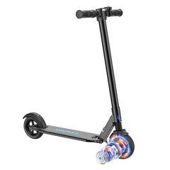 Caroma Electric Scooter Adults, Double Shock Absorption, 400W Motor, 16 Miles Long Range & Max Speed 16MPH, Honeycomb Tires, Folding E-Scooter Commuter with Waterproof Certified, Black